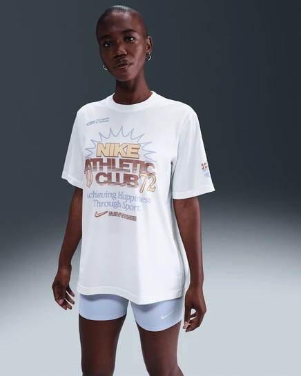Женская футболка Nike Sportswear Essentials Loose, белая