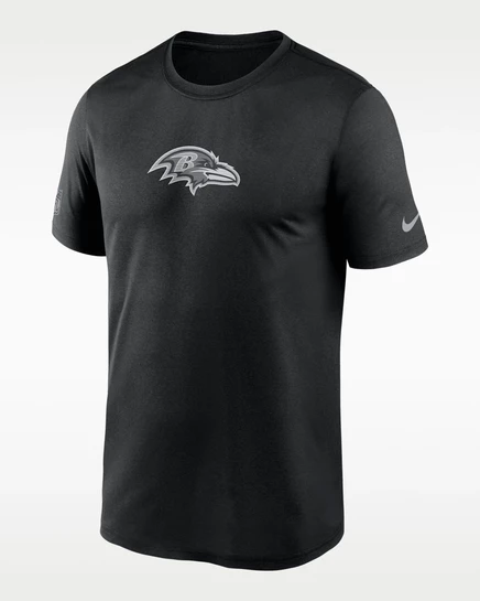 Мужская футболка Nike Baltimore Ravens Team Issue Legend, черная