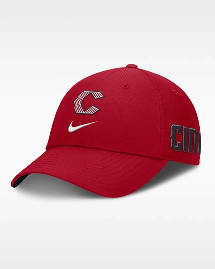Мужская бейсболка Nike City Connect Club Dri-FIT, регулируемая, красная