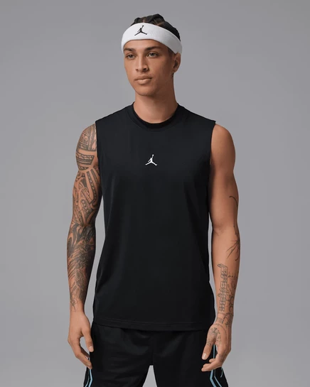 Мужская майка Jordan Dri‑FIT Sport Essentials, черная