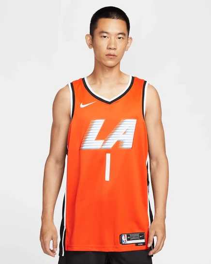 Мужская майка Nike Harden City Edition, ярко-оранжевая