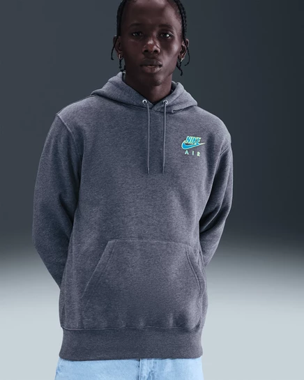 Унисекс худи Nike Sportswear Club, графитовый меланж