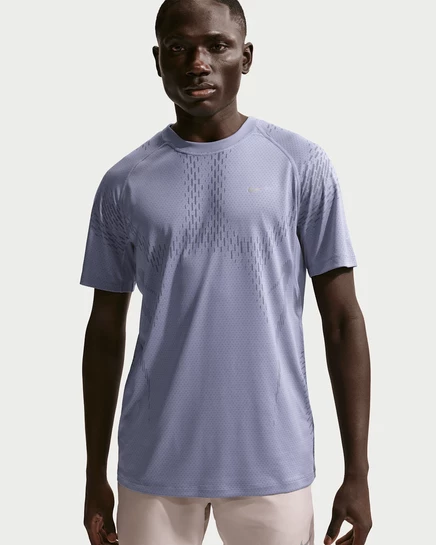 Мужская футболка Nike Stride Plus Dri-FIT ADV, темно-фиолетовая