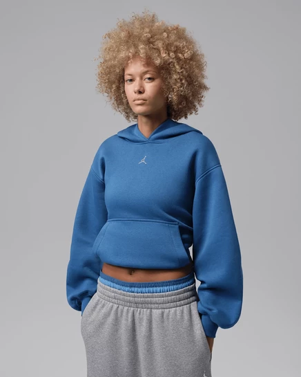 Женское худи Jordan Brooklyn, синее