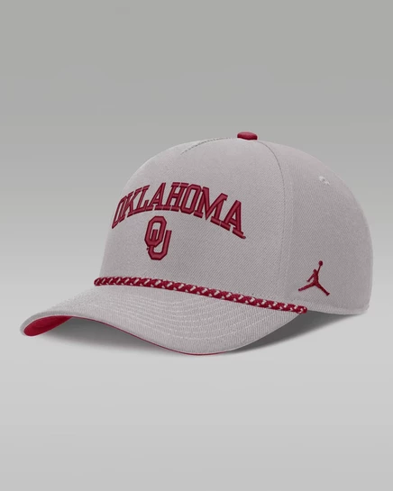 Кепка Jordan Oklahoma Primetime Rise Rope, серая