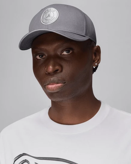 Унисекс кепка Jordan Paris Saint-Germain Rise, графит/хром