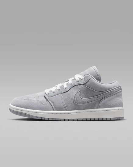 Женские кроссовки Jordan 1 Low SE, сине-серые/белые