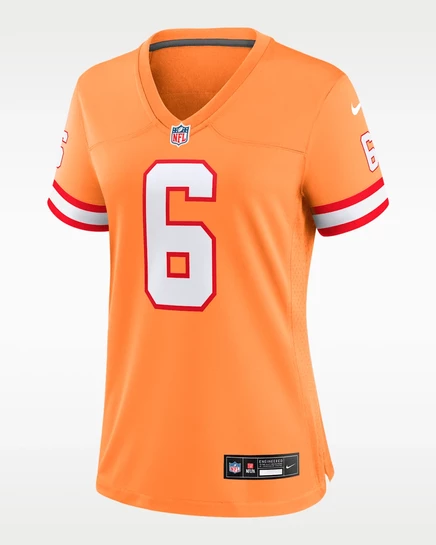 Женская джерси Nike Baker Mayfield, оранжевая