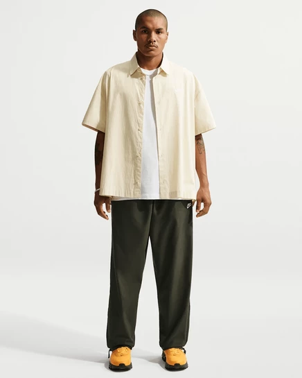 Мужские брюки Nike Sportswear Club, зеленые/белые