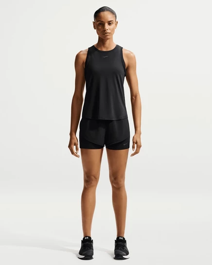 Женские 2-в-1 шорты Nike Universa 5″, черные