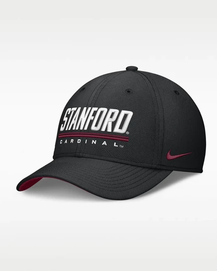 Мужская кепка Nike Stanford Sideline Rise, черная/алая