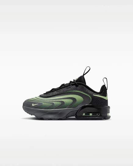 Унисекс кроссовки Nike Air Max Fire, черно-серо-лаймовые