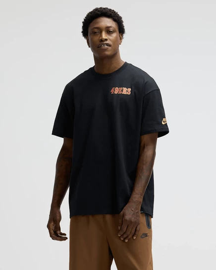 Мужская футболка Nike Max90 49ers, черная