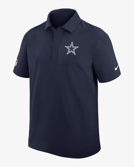 Мужское поло Nike Dallas Cowboys Dri-FIT, темно-синее