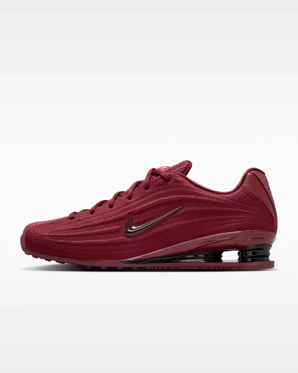 Женские кроссовки Nike Shox Z, темно-красные/черные/бордовые
