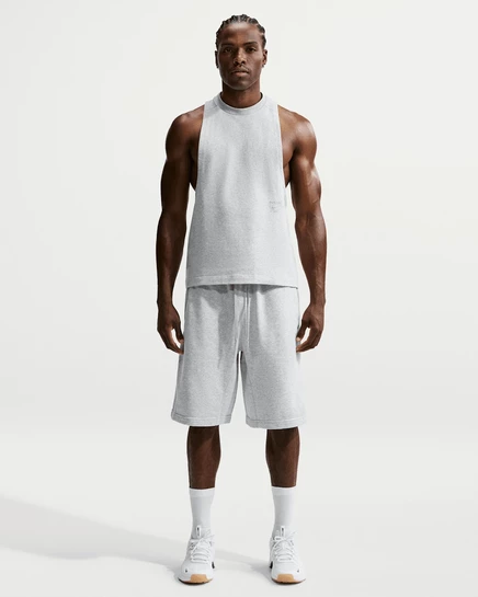 Мужские тренировочные шорты Nike N.A.C. Dri-FIT, серые