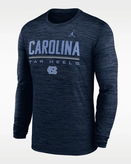 Мужская футболка Nike Jordan Sideline Dri-FIT, тёмно-синяя
