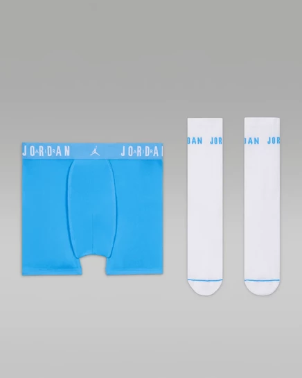 Мальчиковый комплект Jordan носки и боксер-брифы Dri-FIT, синий