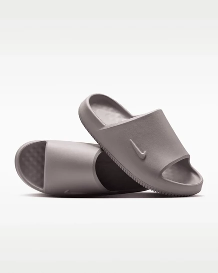 Мужские шлепанцы Nike Calm 2.0, серо-бежевые