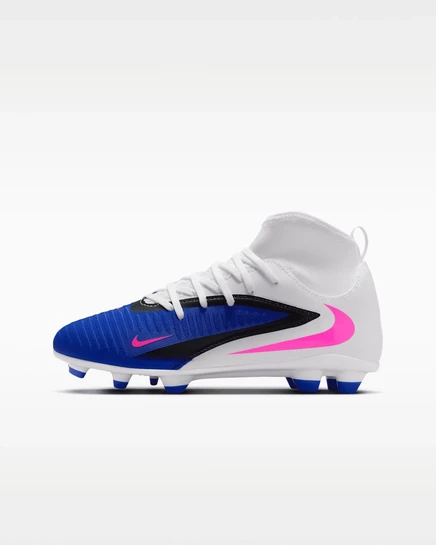 Детские бутсы Nike Phantom 6 Club, синие/белые/розовые