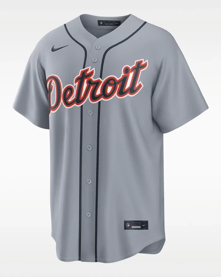 Мужская джерси Nike Tarik Skubal MLB, серая