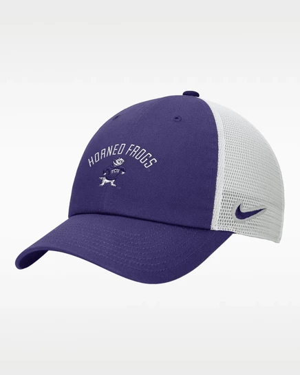 Кепка-тракер Nike College TCU, сиреневая
