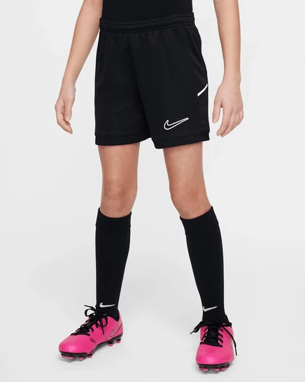 Детские футбольные шорты Nike Academy Dri-FIT 4″, черные/белые