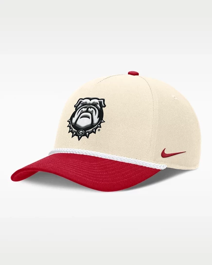 Унисекс бейсболка Nike Georgia Primetime, натуральная