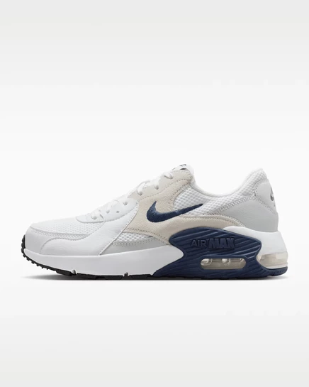 Женские кроссовки Nike Air Max Excee Premium, белые/черные/темно-синие