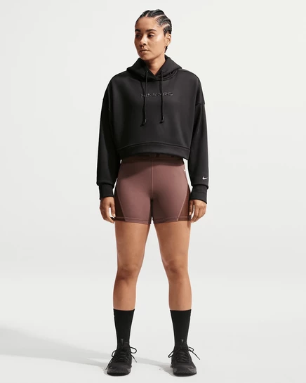 Женские велосипедки Nike Pro Sculpt 5″ Dri-FIT, темный/бордовый/белый