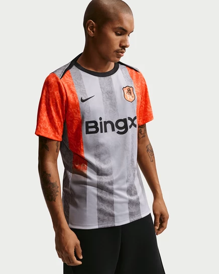 Мужская футболка Nike Chelsea FC Academy Pro SE Dri-FIT, серый/оранжевый/синий