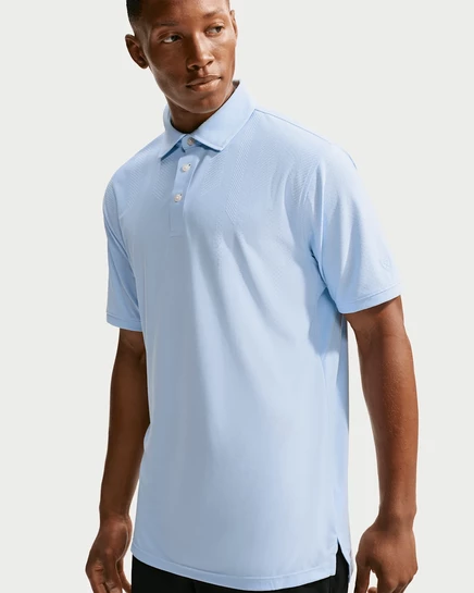 Мужская поло Nike Tailored Performance Dri-FIT, голубая