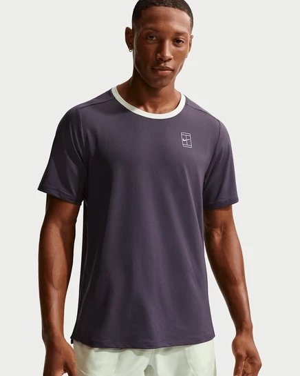 Мужская теннисная майка NikeCourt Advantage Dri-FIT трёхцветная
