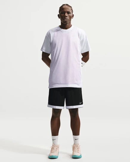 Мужские шорты Nike DNA Academy Dri-FIT, 20 см, черно-белые