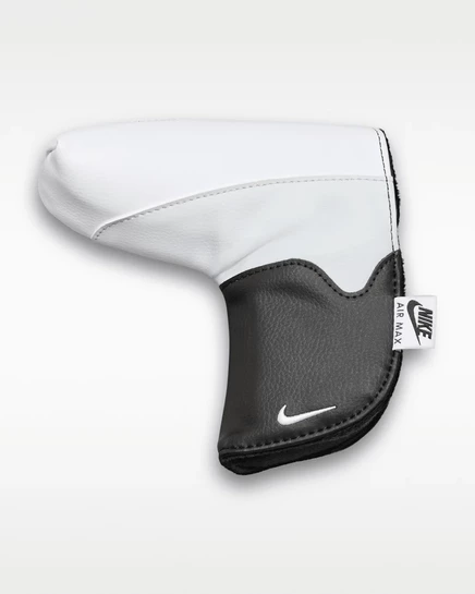 Чехол для путтера Nike Icon Blade, платиновый/белый/черный
