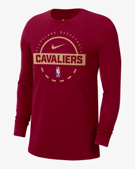 Мужская футболка Nike NBA Cleveland Cavaliers Practice, красная