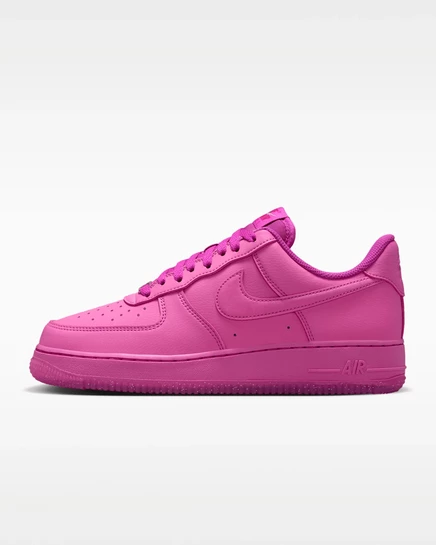 Женские кроссовки Nike Air Force 1 '07, розовые/ягодные