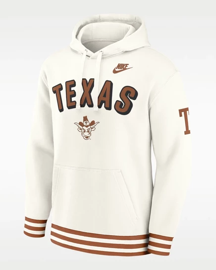 Мужская худи Nike Texas Legacy Retro, кремовая