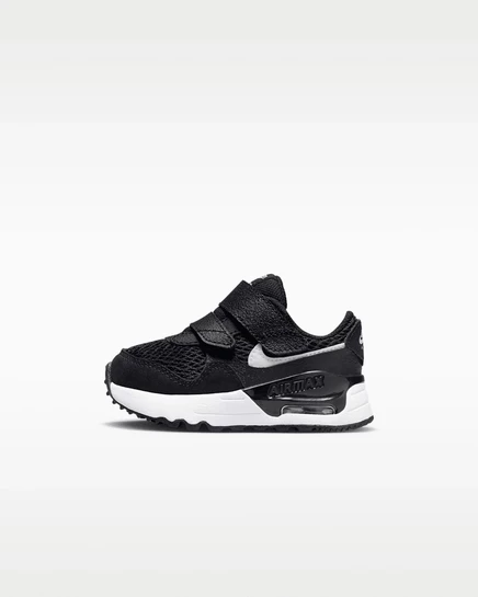 Кроссовки для малышей Nike Air Max SYSTM, черные/серые/белые
