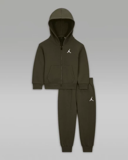 Детский комплект Jordan Brooklyn Fleece 12–24 мес, коричневый