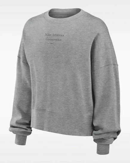 Женская толстовка Nike Phoenix Fleece, тёмно-серая