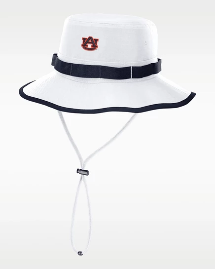 Мужская панама Nike Auburn Sideline Apex, бело-синяя