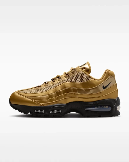 Nike Air Max Big Bubble Men's Shoes metallic gold/university red/elemental gold/black