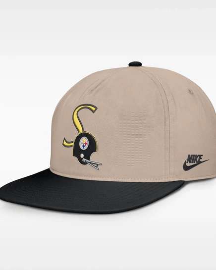 Мужская кепка Nike Steelers Rewind Pro, бежевая