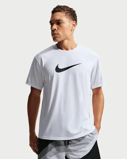 Мужской топ для плавания Nike Hydroguard Dri-FIT, белый