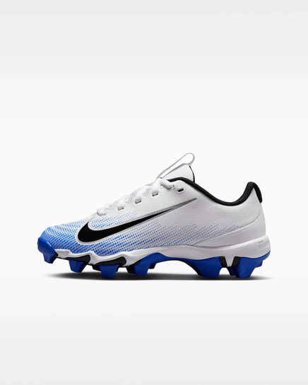 Детские футбольные бутсы Nike Vapor Shark 3, белые/синие/черные