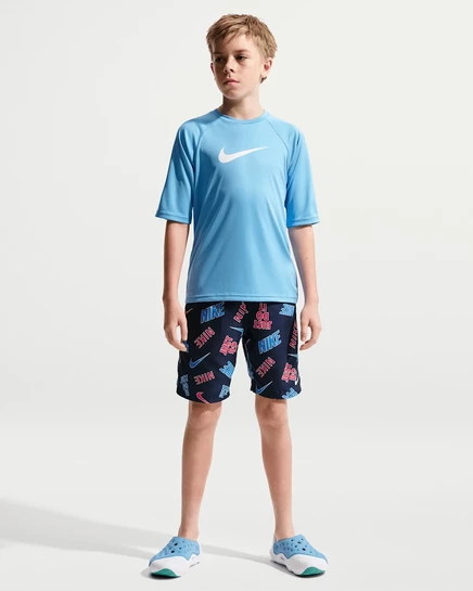 Детские плавательные шорты Nike Breaker 7″ с брифом, синие