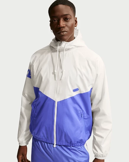Мужская ветровка Nike Windrunner Graphic, белая/сапфировая