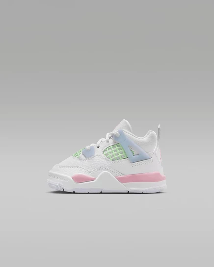 Детские кроссовки Jordan 4 Retro, многоцветные