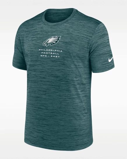 Мужская футболка Nike Eagles Velocity Dri-FIT, бирюзовая